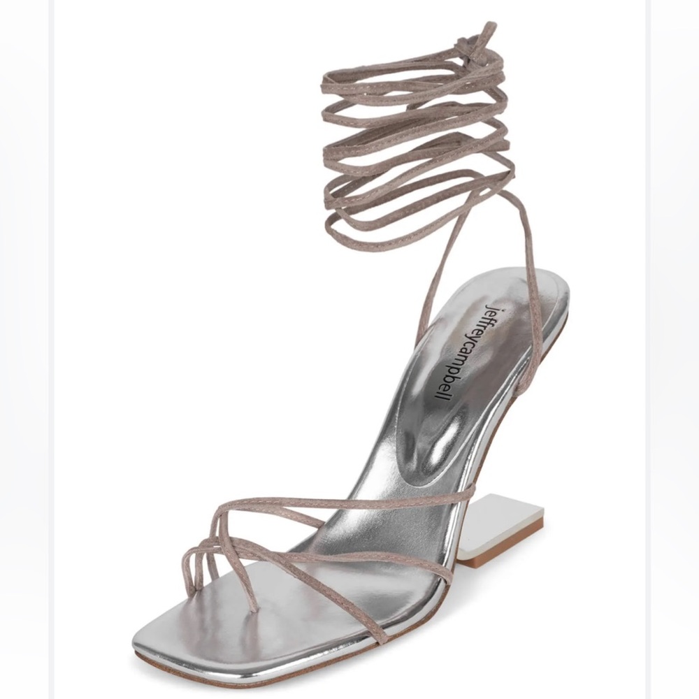 SALE❤️Jeffrey Campbell “Bijoux-MW” Strappy Ankle Tie
